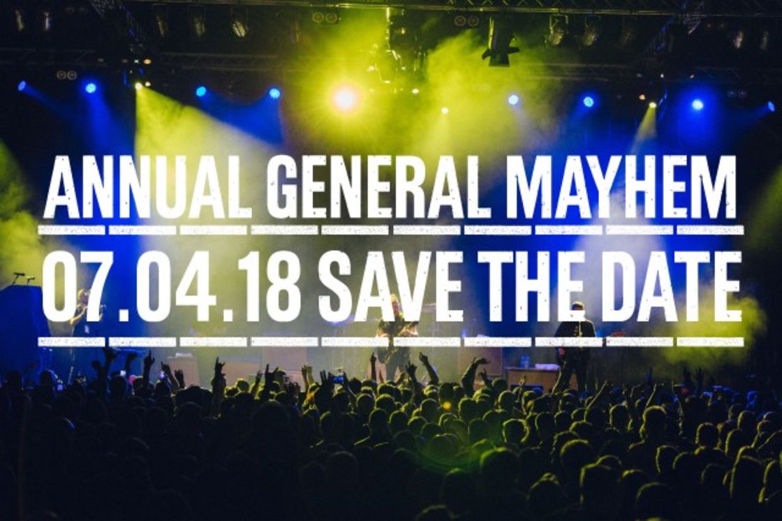 #PunkAGM2018 SAVE THE DATE